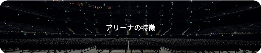 アリーナの特徴