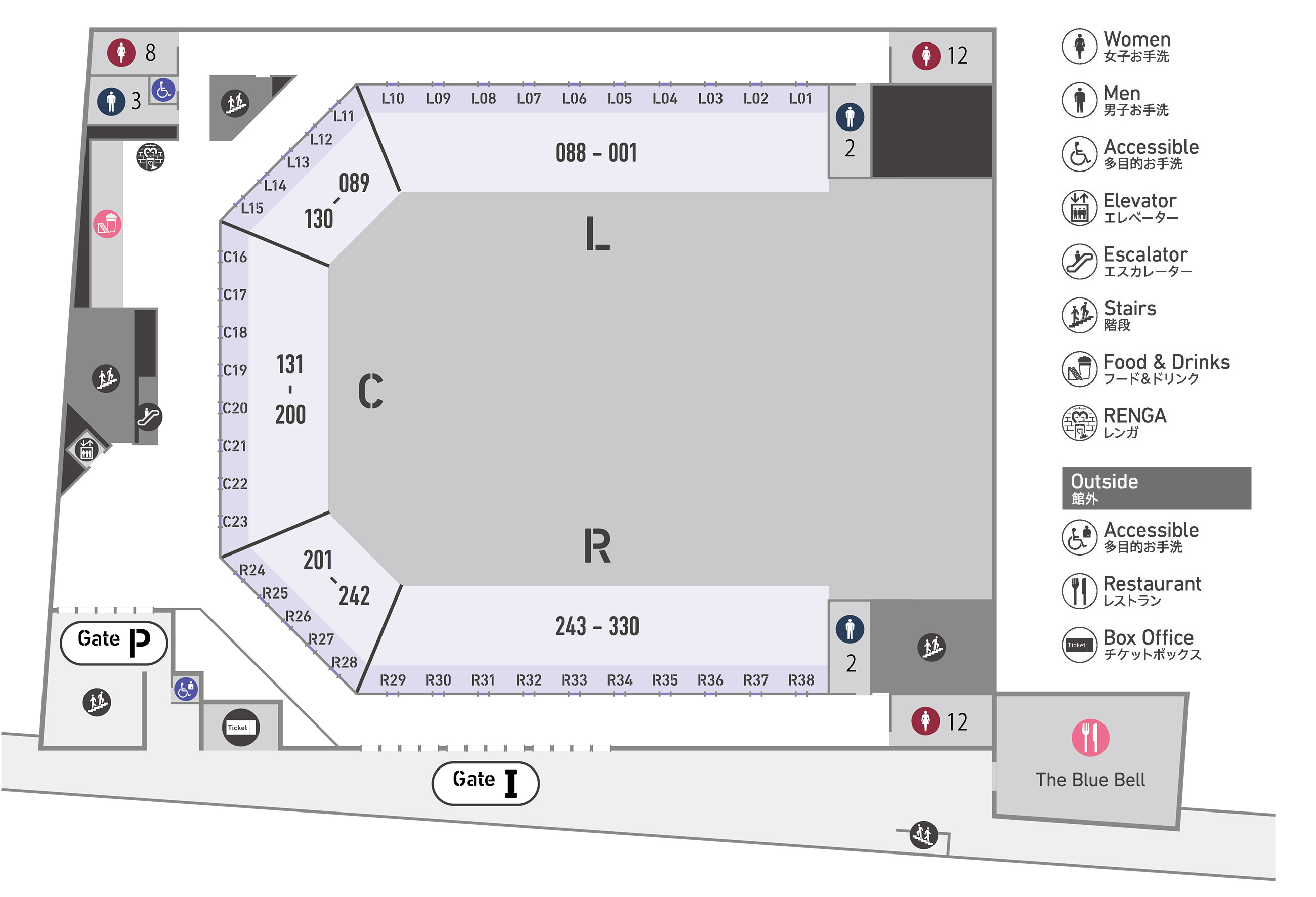 2F フロアマップ