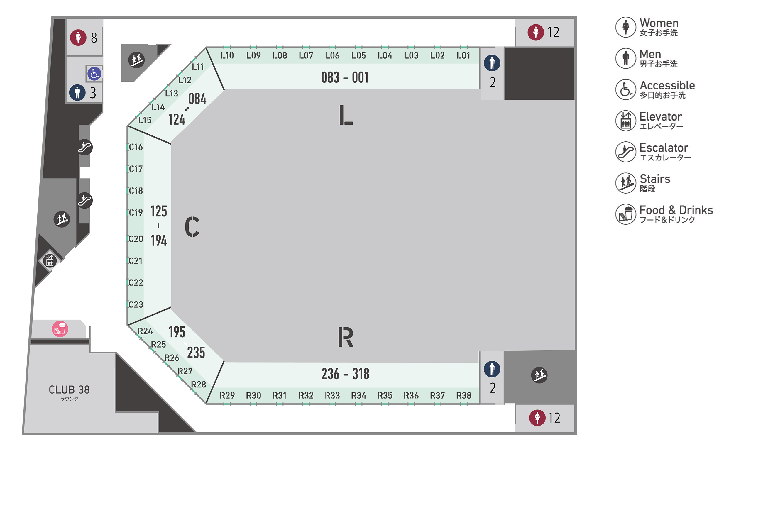 3F フロアマップ